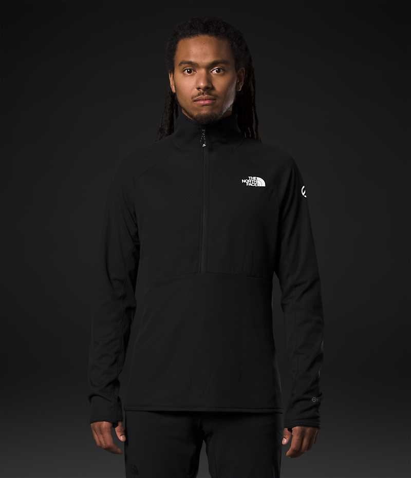 The North Face Summit Series FUTUREFLEECE™ LT ½-Zip Pullover Herre Sort | DANMARK ZUOTX