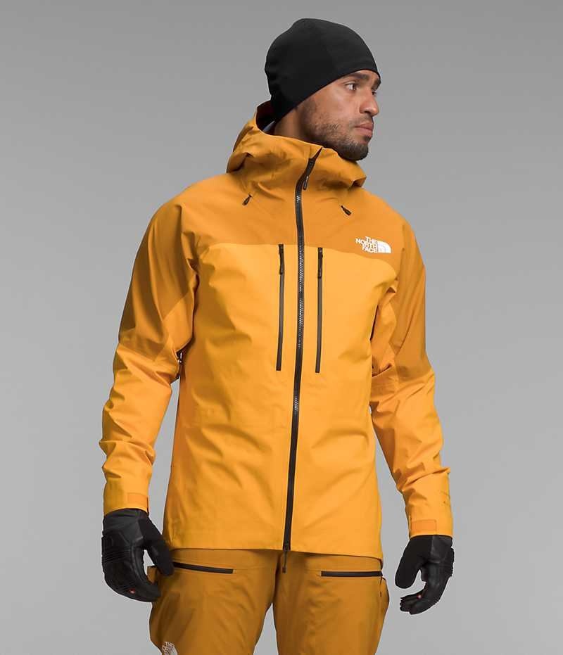 The North Face Summit Series Pumori GTX Pro Isolerede Jakker Herre Guld Gul | DANMARK GTKVX