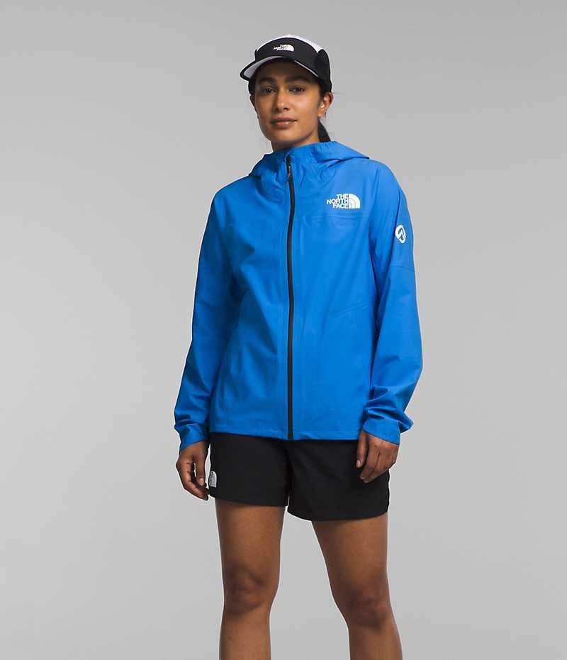 The North Face Summit Series Superior FUTURELIGHT™ Regnjakke Dame Blå | DK IGFNZ