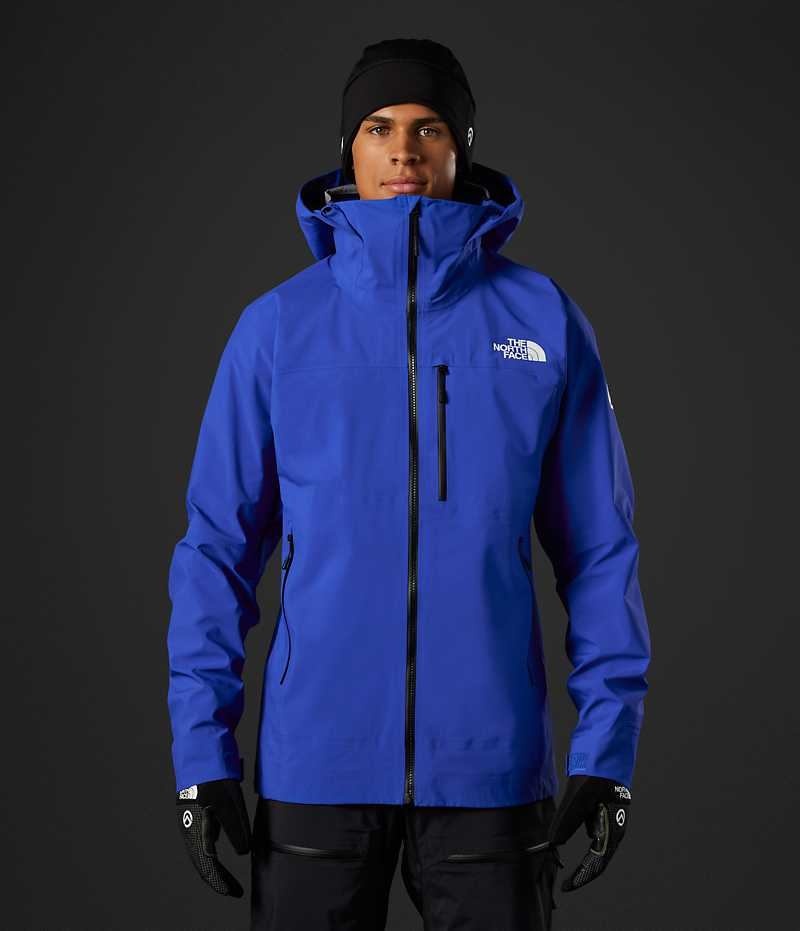 The North Face Summit Series Torre Egger FUTURELIGHT™ Regnjakke Herre Blå | DANMARK VQFTU