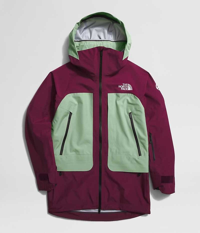 The North Face Summit Series Verbier GTX Isolerede Jakker Dame Fuchsia Mintgrønne | DK SXNRB