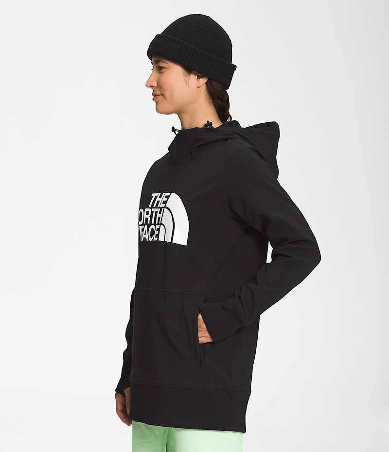 The North Face Tekno Pullover Hættetrøje Dame Sort | DK BJCLS