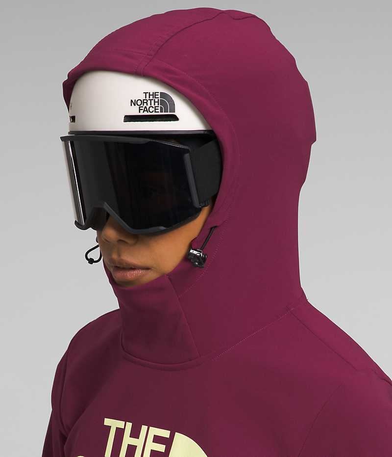 The North Face Tekno Pullover Hættetrøje Dame Fuchsia | DANMARK ITSGV