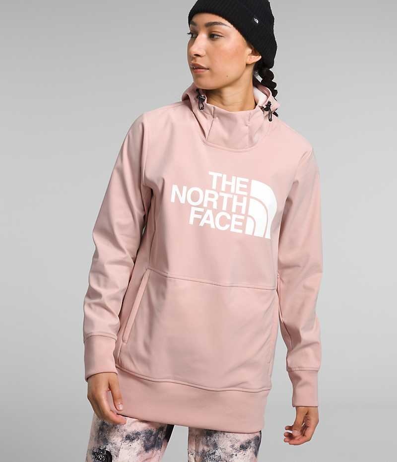 The North Face Tekno Pullover Hættetrøje Dame Lyserød | DK WYQMO