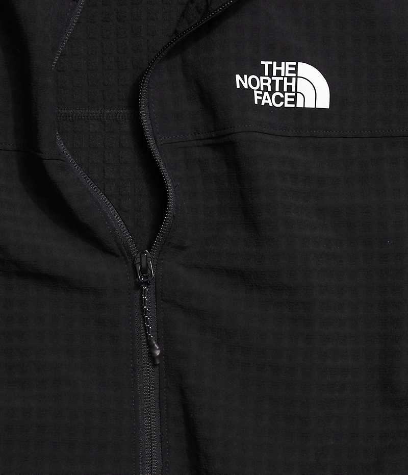 The North Face Tekware™ Grid Full-Zip Fleece Jakker Dame Sort | DANMARK TYZCB