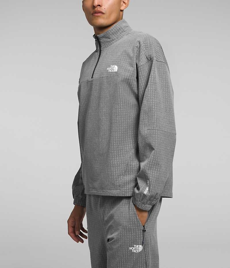 The North Face Tekware™ Grid ¼-Zip Pullover Herre Grå | DK FIXCW