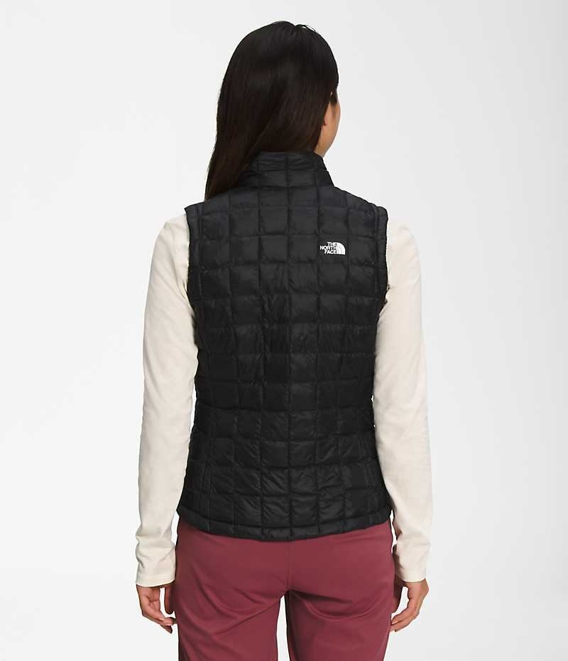 The North Face ThermoBall™ Eco 2.0 Dunvest Dame Sort | DANMARK GYIZF