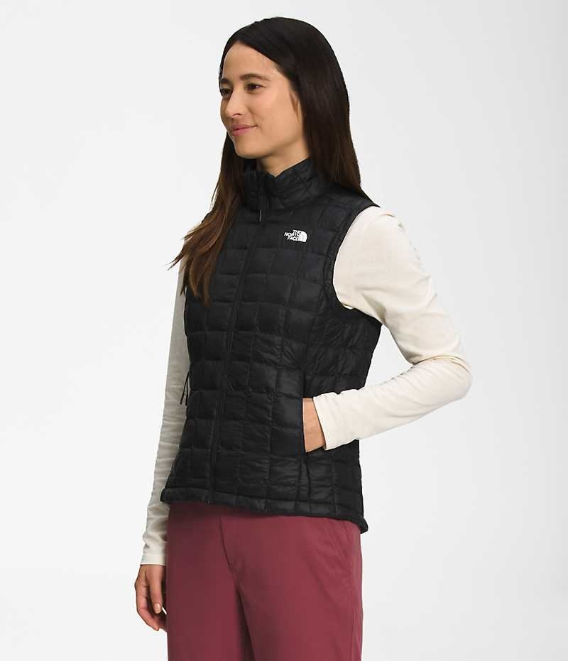 The North Face ThermoBall™ Eco 2.0 Dunvest Dame Sort | DANMARK GYIZF