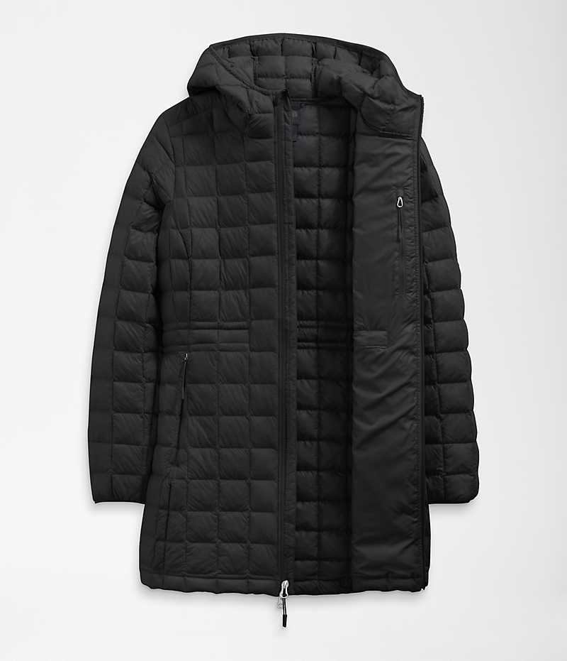 The North Face ThermoBall™ Eco Parka Dame Sort | DK XDHPV