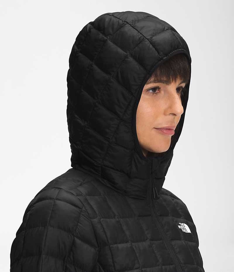 The North Face ThermoBall™ Eco Parka Dame Sort | DK XDHPV