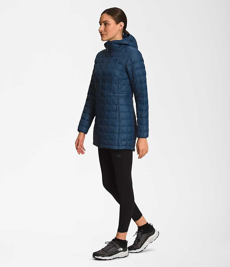 The North Face ThermoBall™ Eco Parka Dame Blå | DANMARK YEBHQ