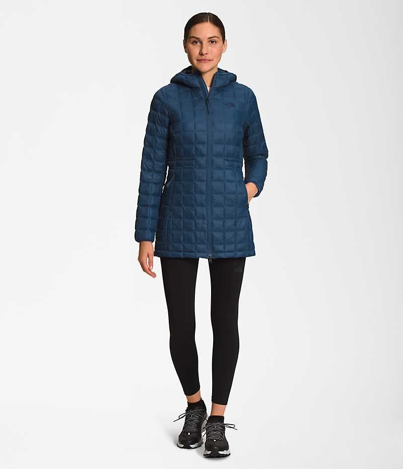 The North Face ThermoBall™ Eco Parka Dame Blå | DANMARK YEBHQ