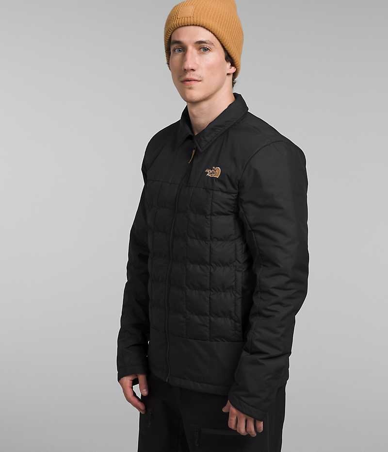 The North Face ThermoBall™ Eco Snow Triclimate® Hættejakke Herre Khaki | DANMARK PBAQD