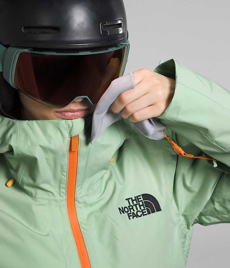 The North Face ThermoBall™ Eco Snow Triclimate® Isolerede Jakker Dame Mintgrønne | DK MZHWP