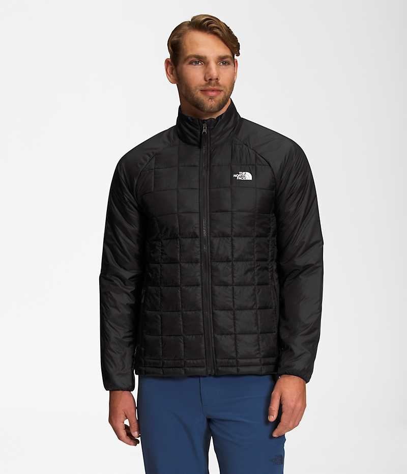 The North Face ThermoBall™ Eco Triclimate® Isolerede Jakker Herre Mørkegrå | DK RHIYG