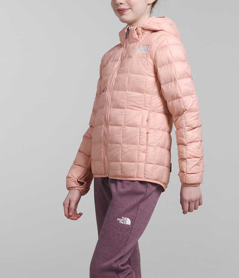 The North Face ThermoBall™ Hætte Dunjakke Pige Lyserød | DK TRGFX