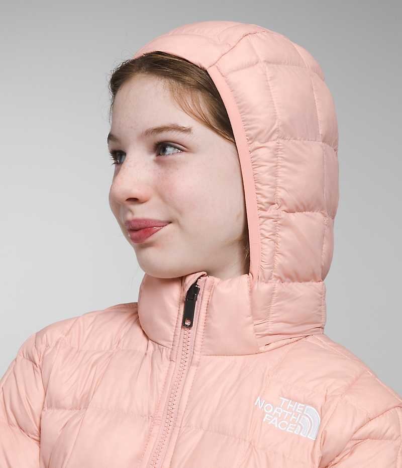 The North Face ThermoBall™ Hætte Dunjakke Pige Lyserød | DK TRGFX