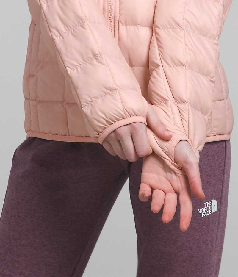 The North Face ThermoBall™ Hætte Dunjakke Pige Lyserød | DK TRGFX