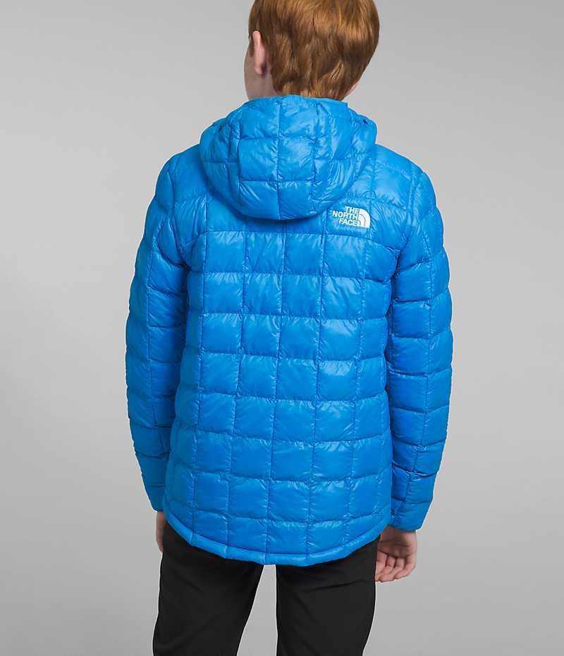 The North Face ThermoBall™ Hætte Dunjakke Drenge Blå | DANMARK IMRLJ