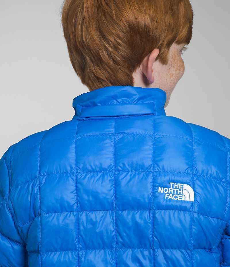 The North Face ThermoBall™ Hætte Dunjakke Drenge Blå | DANMARK IMRLJ