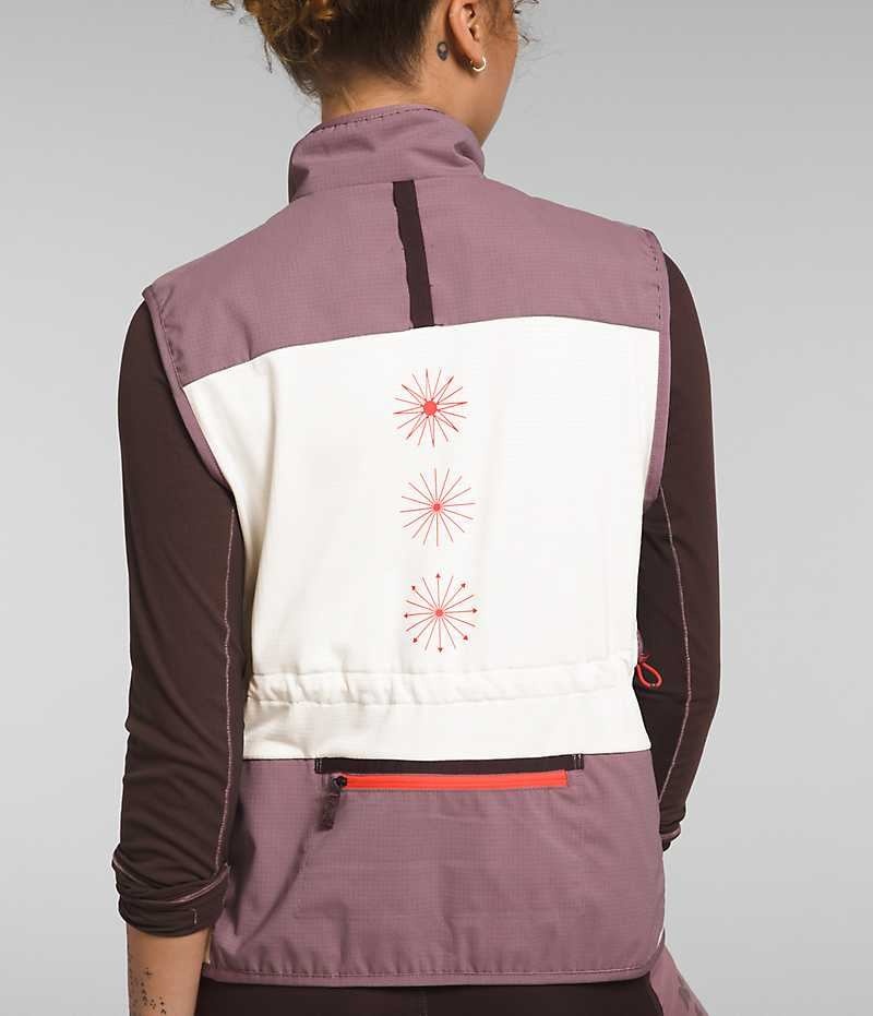 The North Face Trailwear Vinter Warm Flash Vest Dame Fuchsia | DANMARK KTRPO