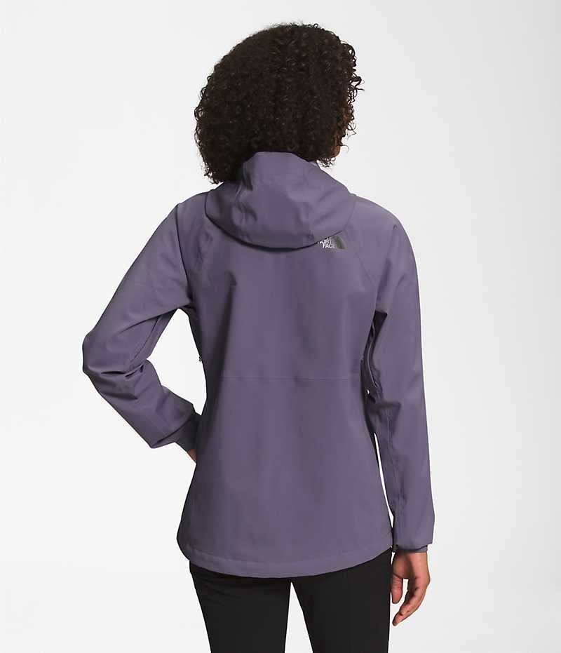 The North Face Valle Vista Stretch Regnjakke Dame Lilla | DK AFSLO