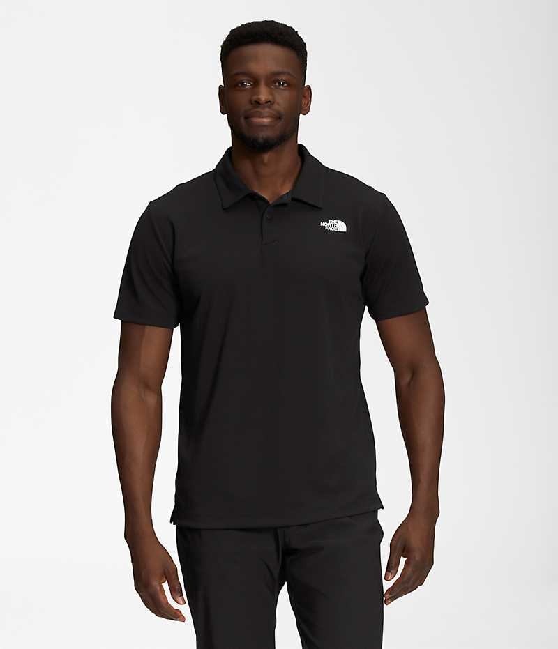 The North Face Wander Poloshirt Herre Sort | DK EQOXT